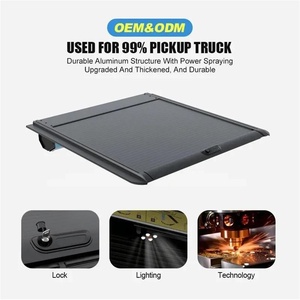 Cubierta retráctil rígida de aleación de aluminio para caja de camioneta, compatible con la camioneta Foton Tunland - Product Image 1