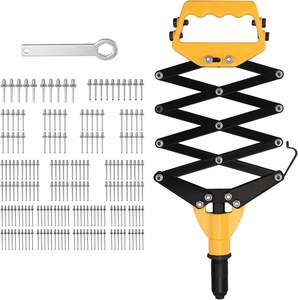 Jeu de pinces <span class=keywords><strong>à</strong></span> riveter Peaktop, jeu de pinces <span class=keywords><strong>à</strong></span> rivets aveugles de 32 pouces, riveteuse pliable - Product Image 3