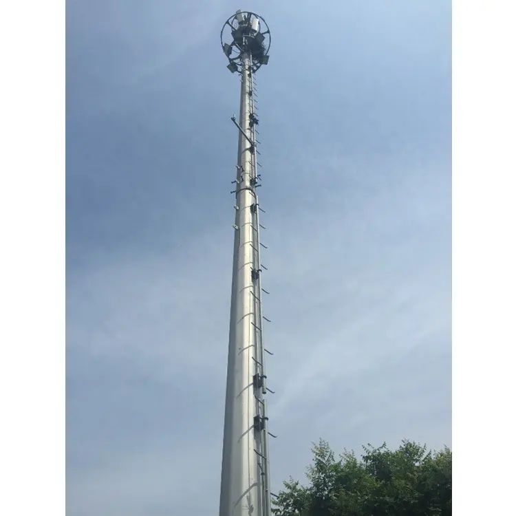 30Meter 35m 40 Meter selbst tragende Telekommunikation zelle gsm 4g 5g Antenne isp bts Mastturm