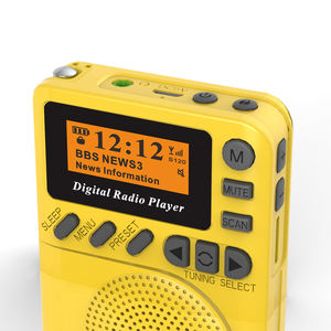 Compact Factory DAB-P9 Portable DAB FM <b>Digital</b> Radio LCD Display Pocket Radio With TF Card MP3 Player Rechargeable Pocket Size - Product Image 4