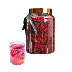 Shangri-La 5A rosas rojas florecientes aromático té de <span class=keywords><strong>flores</strong></span> enteras liofilizadas 0,5 KG/bolsa rosas sueltas de Yunnan - Product Image 1