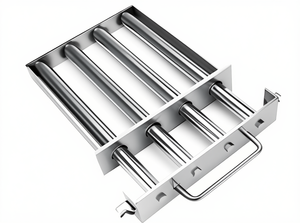 Filtro Magnético de Rejilla de Liberación Rápida bibo, 12000 Gauss, Neodimio, Acero Inoxidable 304, para Línea de Producción, Separación de Metales, OEM - Product Image 3