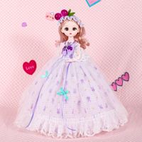 2024 vente directe d'usine haute qualité 30cm robe princesse poupée habiller fille cadeau d'anniversaire pour enfants jouer maison ensemble