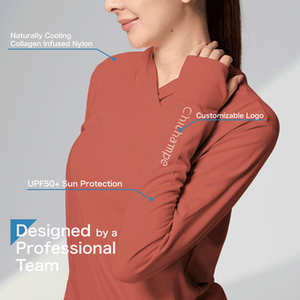 Nouvelle performance extérieure légère Umorfil Nylon tissu respirant UPF 50 + chemises de pêche à capuche - Product Image 6