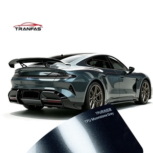 Vinilo Autoadhesivo para Carrocería de Automóvil, Color Gris Piedra Lunar, TPU, Autoregenerable, Antiarañazos, para <span class=keywords><strong>Xiaomi</strong></span> SU7 Ultra - Product Image 4