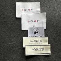 Etiquetas Tejidas de Satén Personalizadas para Ropa, Accesorios de Vestimenta, Etiquetas para Sombreros, Producto Nuevo en Venta