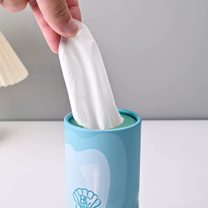 맞춤형 튜브형 박스 포장 차량용 티슈 휴대용 홍보용 차량용 냅킨 티슈 페이퍼 - Product Image 2