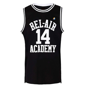 เสื้อบาสเก็ตบอลสีดำแบบซับลิเมชั่นสั่งทำได้สำหรับทุกเพศ ผลิตในปากีสถาน พร้อมคุณสมบัติป้องกันรังสียูวี แห้งเร็ว ระบายอากาศได้ดี และมีไซส์พลัส - Product Image 1