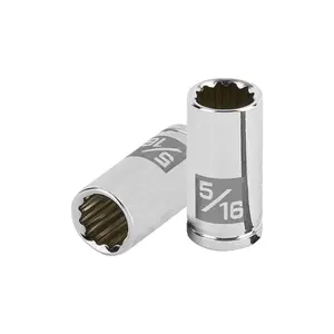 Master con 24 unità 5/16 'socket, 12 punti, 1/4 'drive, Truper - Product Image 1