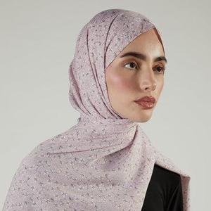 2026 Hot 4-Season Muslim Modal Hijab Custom Logo <b>Print</b> Customizable Lightweight Durable <b>Islamic</b> Stretchy Elegant - Product Image 1