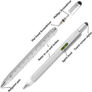 Pena multi-alat, penggaris pulpen, Level, Obeng Phillips LED - Product Image 5
