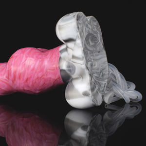 Spritzen <span class=keywords><strong>Dildo</strong></span> Ejakulation Hunde knoten Penis Mit Saugnapf Spray Flüssiges Silikon band auf <span class=keywords><strong>Dildo</strong></span> für Frauen - Product Image 4