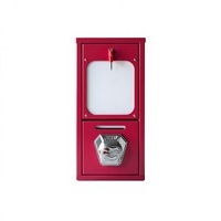 Nouvelle machine distributrice de cartes/tatouages à fente unique BLANCHE 2026, design portable pratique avec paiement par jeton, machine distributrice à monnayeur
