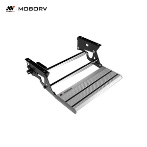 MOBORV Offre Spéciale Marche Pied Escamotable Automatique Motorisé en Aluminium Léger Étanche pour <span class=keywords><strong>Caravane</strong></span> Camping-Car Fourgon Aménagé Ambulance VR - Product Image 1