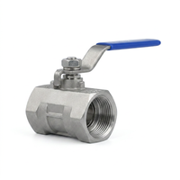 Válvulas de Bola Manuales de Acero Inoxidable Estándar Universal de 1 Pieza con Especificaciones Personalizadas OEM para Agua, Aceite, Gas y Productos Químicos Industriales