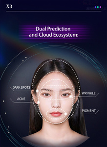 เครื่องวิเคราะห์ผิวหน้าอัจฉริยะ ระบบสแกนผิวหน้าแบบดิจิทัล สำหรับคลินิกเสริมความงามมืออาชีพ เครื่องวิเคราะห์สภาพผิวหน้าและหนังศีรษะ - Product Image 3
