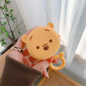 Étui de protection pour écouteurs en silicone caoutchouc avec motif d'ours et de <span class=keywords><strong>cochon</strong></span> en dessin animé 3D pour Samsung Galaxy Buds2 Pro/Buds2/Buds Pro/buds Live - Product Image 3