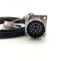 ZLTC D38999 Arnic 801 Prise 16 cœurs avec une extrémité de 16 contacts fibre FC/Assemblages de câbles optiques