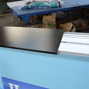 Venda Quente Personalizado Portátil Publicidade Contador Promoção Pop Up Table Stand Para Trad Mostrar LED Recepção Desk - Product Image 3