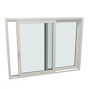 Ventana Corredera Horizontal Estándar Australiana CHANGYI, Color Negro Mate, Doble Vidrio, para Uso en Villas Modernas, <span class=keywords><strong>Precio</strong></span> Económico, con Mosquitera - Product Image 1