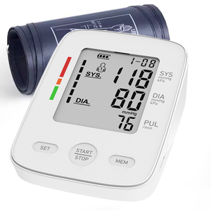 Casa portátil Esfigmomanômetro Digital Tensiômetro Braço Superior Elétrico Monitor De Pressão Arterial Automático Com Punho De Tamanho Grande - Product Image 1