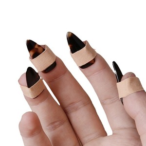 Protectores de uñas para instrumentos de cuerda, de plástico duradero, para guitarra y tocar - Product Image 1