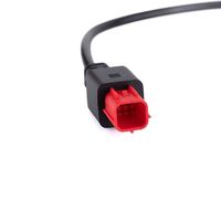 Câble de raccordement OBD II 16 broches vers 6 broches pour moto