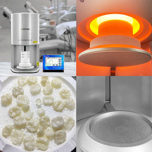 Four de frittage dentaire rapide Zotion <span class=keywords><strong>F2</strong></span> pour céramiques et zircone, à chauffage et refroidissement rapides, pour laboratoire dentaire et utilisation au fauteuil - Product Image 4