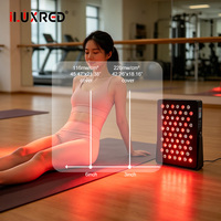 Panneau de luminothérapie rouge étanche ILUXRED avec écran de contrôle de couleur, 5 ondes, pour usage domestique