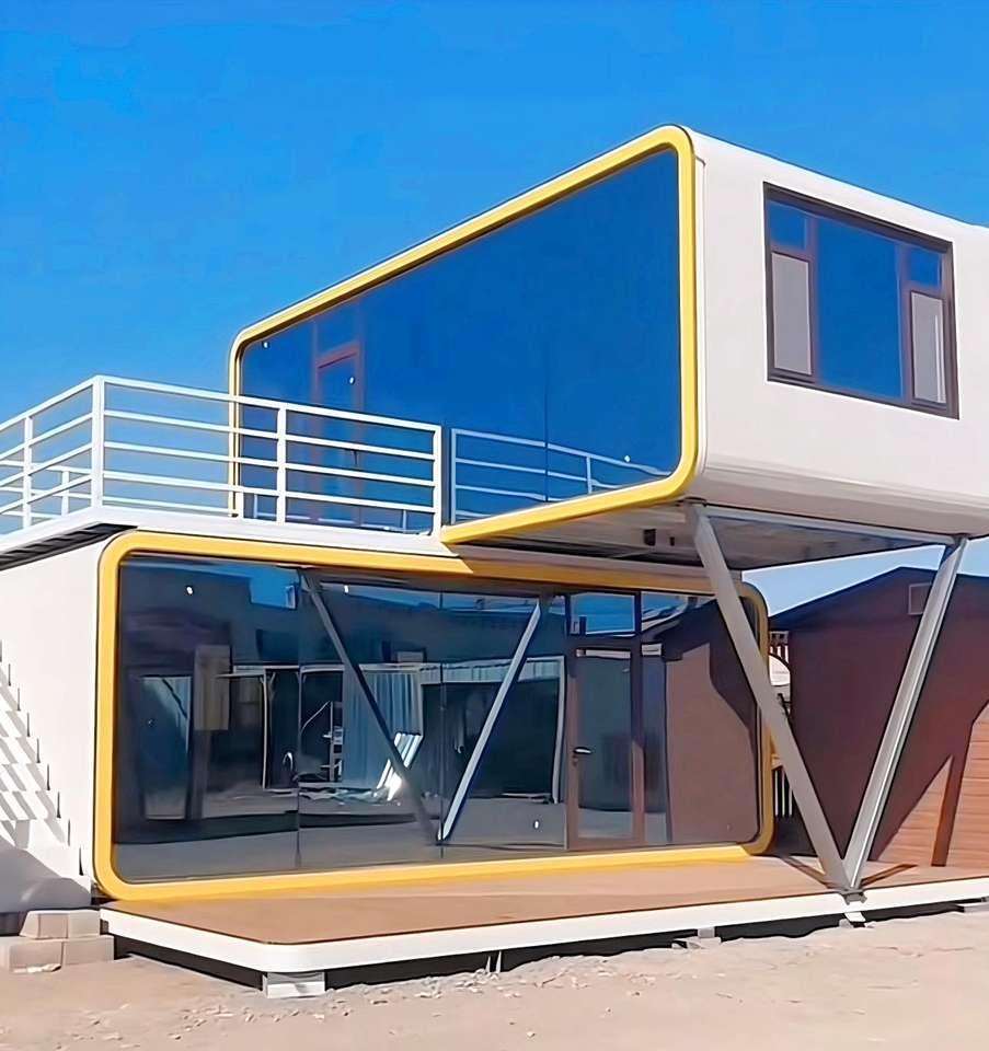 Luxury Custom Modern Modular 40ft Prefabricated Space Capsule House ...
