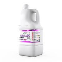 KLIN BAGNO 5Kg Détergent Liquide Multi-Surfaces Prêt à l'Emploi à l'Arôme Fruité Anti-Calcaire, Produit Italien Très Vendu pour Usages Multiples