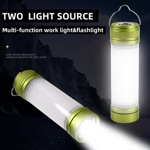2024 New Design TYPE-C Rechargeable Mini Flashlight Portable Work Light Led Magnetic Work Light Outdoor Multi Function For Camp