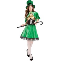 Costume de lutin pour adulte pour la Saint-Patrick, femmes, SPDG-007