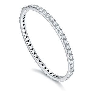 Bracelet Moissanite DIA personnalisable pour toutes les occasions, bijoux tendance - Product Image 1