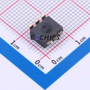 DSIC03TSGER DIP Switch SMD-6P,6x7.6mm Switch Single Pole Single Throw 3 2.54mm 25mA - Product Image 2