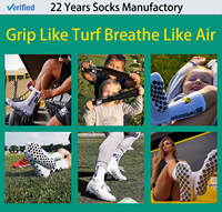 Chaussettes Antidérapantes de Sport pour Hommes, Personnalisées, pour Football, Pilates et Soccer – Grossiste et Fabricant