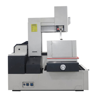Máquina CNC de electroerosión por hilo de velocidad media, compacta, de alta precisión, con PLC inteligente avanzado, para motor, engranaje, rodamiento, bomba, superficie Ra<1.0m