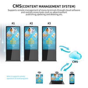 Lecteur publicitaire sur pied vertical Offres Spéciales 4k Affichage et affichage numériques mobiles Lecteur multimédia d'information numérique pour magasin - Product Image 5