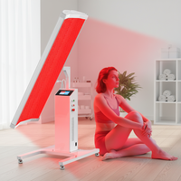 Panel de Terapia de Luz Roja Infrarroja de Alta Potencia Suyzeko de Última Generación, 300mw/cm2, Panel de Terapia LED con Ajuste de Luz Pulsada de 1-20000hz