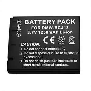 แบตเตอรี่ DMW-BCJ13E 1250mAh สำหรับ Panasonic LUMIX LX5 LX7 ได้รับการรับรองมาตรฐาน CE RoHS ขายส่งจำนวนมาก รับประกัน 12 เดือน - Product Image 1