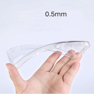 Ultra sottile trasparente acrilico TPU scanalatura DIY resina epossidica secco fiore sbozzatura custodia per iPhone 16 15 14 13 Pro - Product Image 2