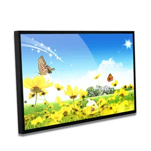 رخيصة شاشة Lcd خارجية التلفزيون للبيع 1000 الصئبان عرض LCD شاشة 1920*1080 HD أسود الشارع. حافلات. متجر نافذة KC55-11HW Kingchong