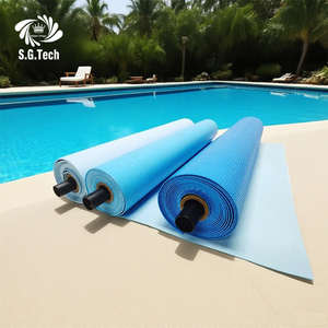 Belle bâche de piscine en PVC souple résistante aux UV, compatible avec les jets de piscine, facile à nettoyer, pour usage intérieur et extérieur, accessoires de piscine Guangdong - Product Image 1