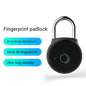 Không thấm nước chống trộm Kiểm soát an ninh vân tay Keyless ổ khóa thông minh ứng dụng ổ khóa thông minh - Product Image 2