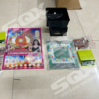 Vente flash - Machine de jeu de flipper à monnayeur personnalisable SQX Mario-01, connectivité USB, garantie 1 an, anglais, 110/220V