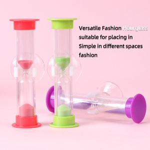 Bán Buôn 1 2 3 4 5 10 Phút Đồng Hồ Cát Nhựa Có Thể Tháo Rời Cốc Hút Không Thấm Nước Trẻ Em Bàn Chải Đánh Răng Vòi Hoa Sen Hẹn Giờ - Product Image 4