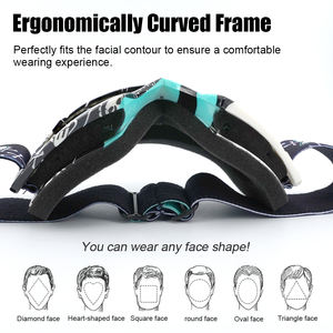 YUEDIO MX <span class=keywords><strong>masque</strong></span> facial détachable confortable lunettes de moto pour Motocross cyclisme <span class=keywords><strong>vtt</strong></span> vélo Ride Style - Product Image 5
