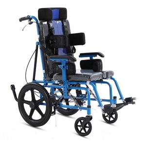 Silla de ruedas plegable Manual para niños con parálisis cerebral, equipo de rehabilitación para niños, silla de ruedas <span class=keywords><strong>CP</strong></span> - Product Image 1