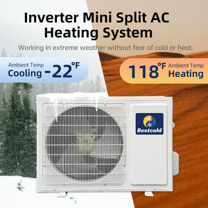 GREE Hisense 12000 Btu Smart Mini Split aire acondicionado compresor Split 5-ventilador velocidad Split aire acondicionado eléctrico DC habitación - Product Image 3