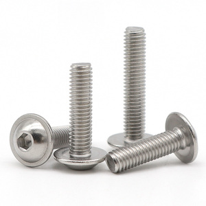 M2 M2.5 M3 M4 M5 M6 M8 M10 304 A2 in acciaio inossidabile A2 esagono esagono <span class=keywords><strong>testa</strong></span> a flangia con pulsante rotondo con bullone a vite del collare della rondella - Product Image 4